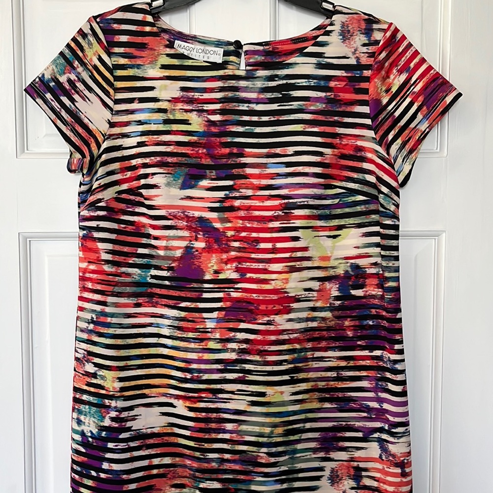 Maggy London 6 petite dress. Worn once, excellent condition
